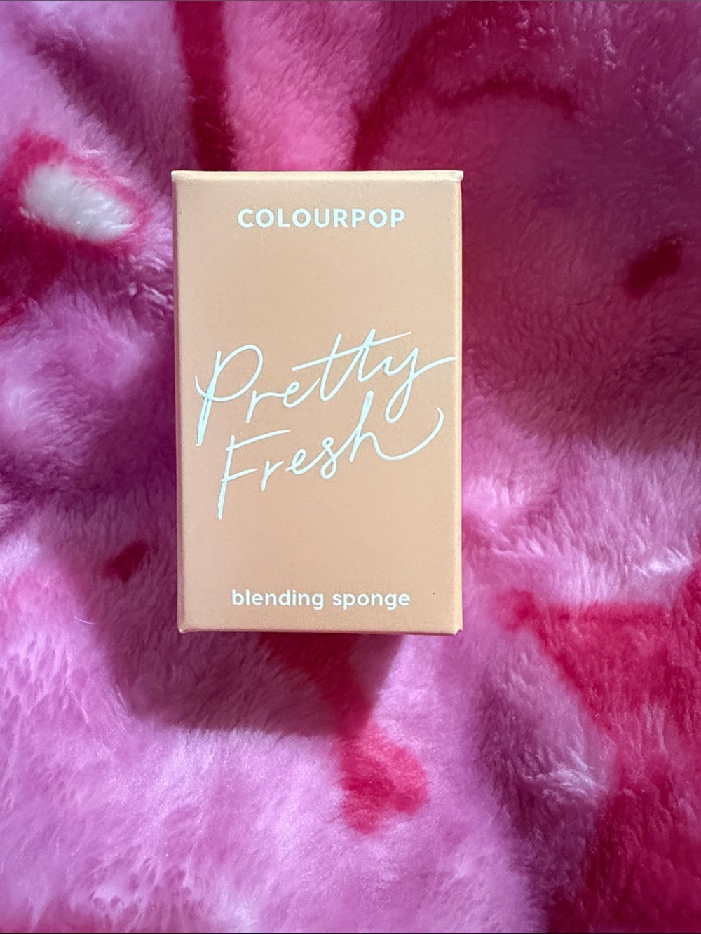 3/$15 🌸 ColourPop Pretty Fresh Blending Sponge - Peach Box